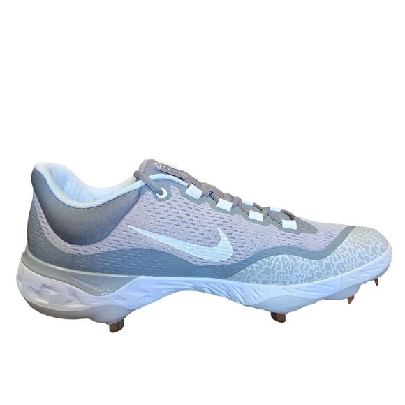Nike Alpha Huarache Elite 4 Low \'Wolf Grey White\' DJ6521-012 Baseball size 14 main image 5